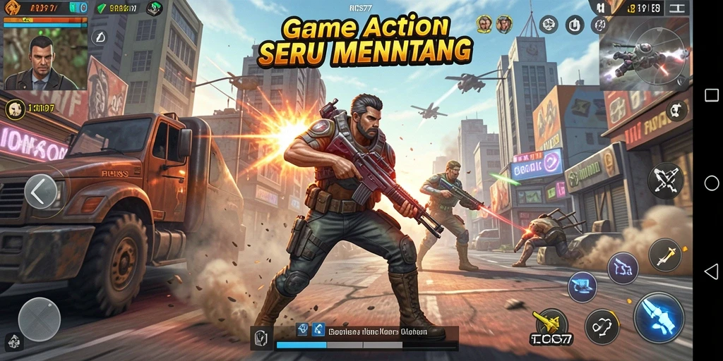 Tangkapan layar RICIS77 menunjukkan aksi mendebarkan dalam permainan.