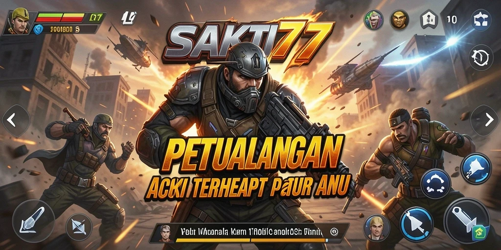 Tampilan aksi seru dalam gameplay SAKTI77 yang mengasyikkan.